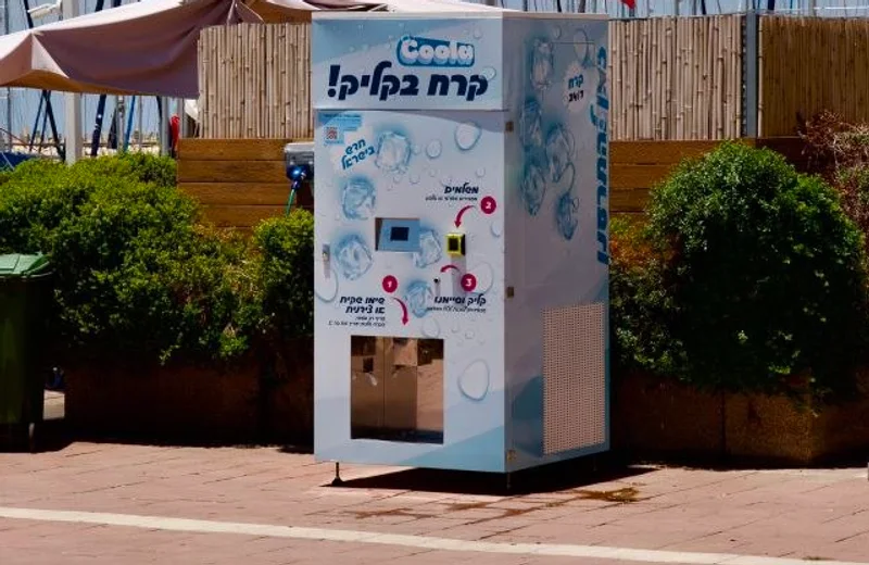 המכונה במרינה הרצליה